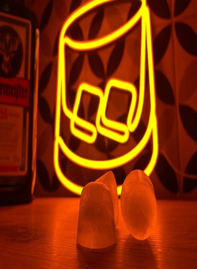 VYNES ON THE ROCKS LED Neon Signs Light LED Art Decorative Sign - For Wall Decor, Home Restaurants, Wedding Birthday Party Decor, Bar Decor, Mini Bar, House Party - Image 3
